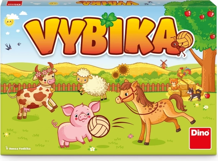 Vybika – otroška namizna igra za pozornost in spomin