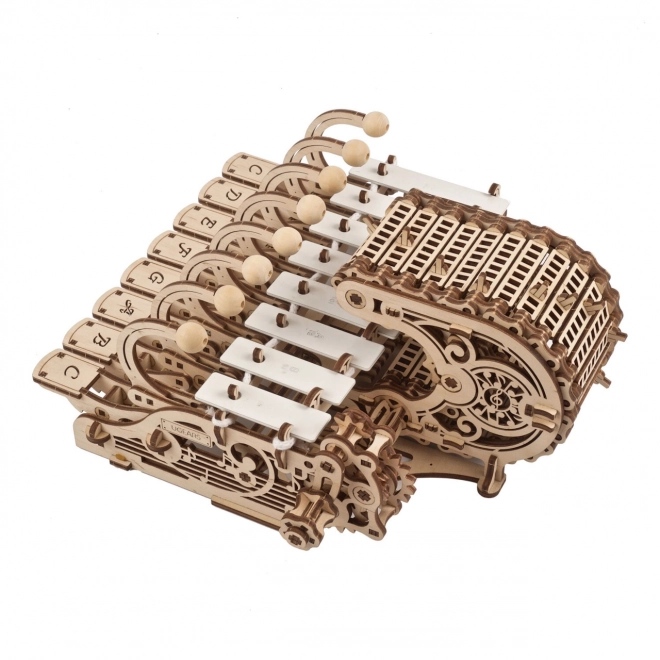 Ugears lesen mehanski model glasbenega instrumenta Celesta