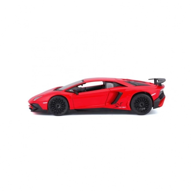 Bburago Lamborghini Aventador SV Coupe 1:24 rdeč