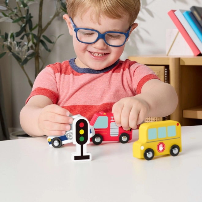 Lesena vozila set Fisher-Price