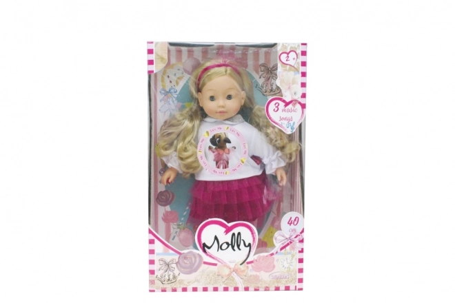 Lutka Bambolina Molly s 3 pesmicami