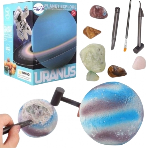 Woopie Eksperimentalni komplet Izkopavanje mineralov Planet Uran