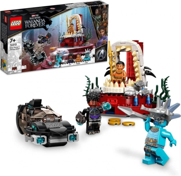 LEGO Marvel prestolna dvorana kralja NAMORJA 76213