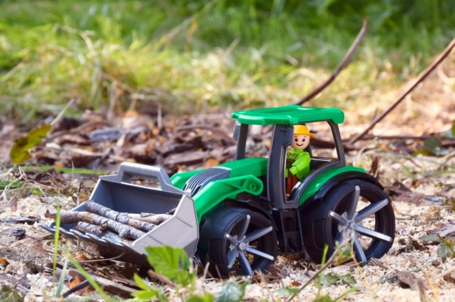 Auto Truxx 2 traktor z zajemalko plast 32 cm z figuro 24m+