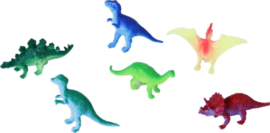 Dinozavri komplet 6 kos na blisterju
