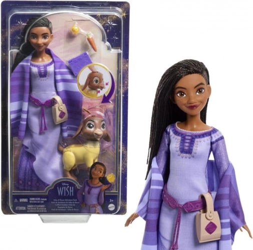 punčka disney wish asha iz Rosasa – pustolovski komplet z dodatki