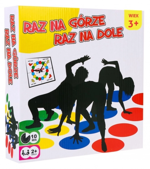 Velika igralna blazina za otroke 3+ "Enkrat gor, enkrat dol"