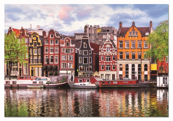 EDUCA Sestavljanka Plesoče hiše, Amsterdam 1000 kosov