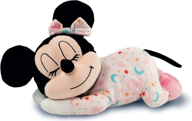Sproščujoča plišasta Minnie s kromoterapijo in melodijami CLEMENTONI BABY