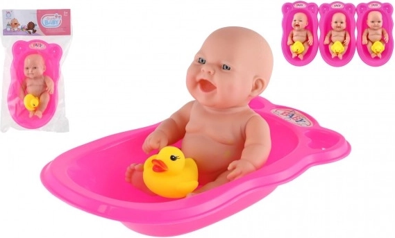 punčka za kopalno kadico z račko 20 cm – TEDDIES
