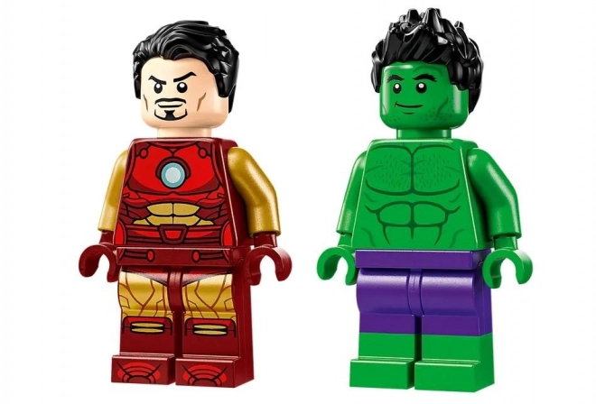 LEGO Marvel Super Heroes 76287 Iron Man z motorjem in Hulk