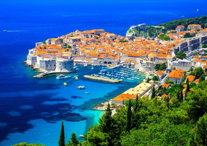 Sestavljanka Staro mesto Dubrovnik, Hrvaška 1000 kosov