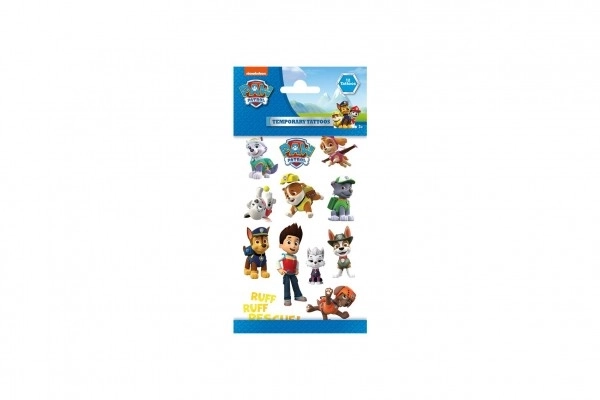 Tetovaže barvne Paw Patrol 12kos v vrečki