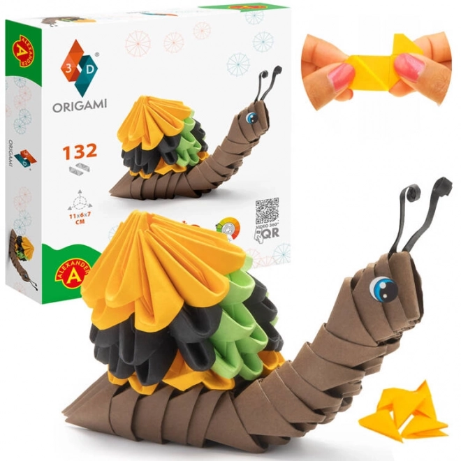 Alexander kreativni 3D origami polž