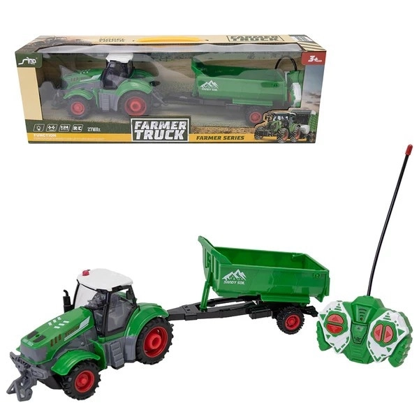 Zabavni RC traktor s prikolico