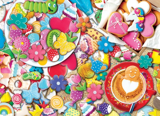 Puzzle EUROGRAPHICS Piškotna zabava 1000 koščkov