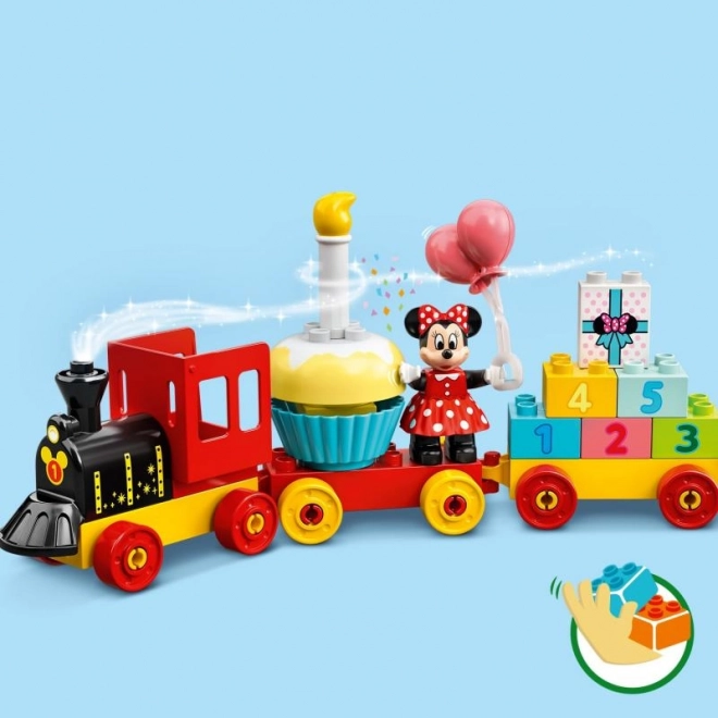 LEGO 10941 DUPLO Rojstnodnevni vlak Mickeyja in Minnie