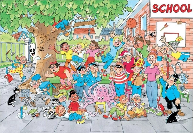 JUMBO Puzzle JvH Junior 15: Razredna slika 360 kosov