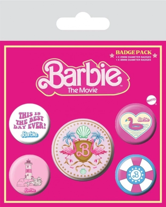 Komplet značk Barbie