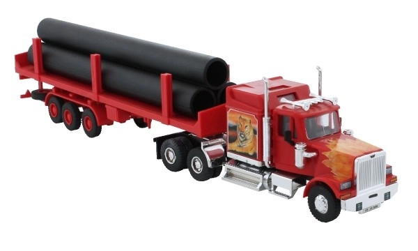 Stavebnica Monti System MS 26 Europetrol Western star 1:48 v škatli 32x20,5x7,5cm