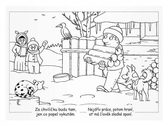 Pobarvanka MFP Zima