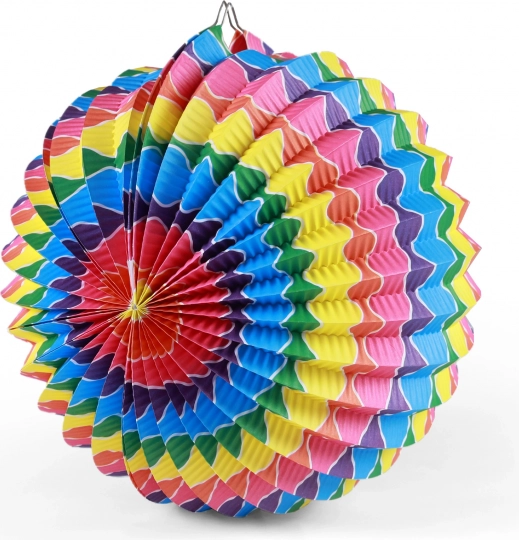 Mavrični lampijon 25 cm