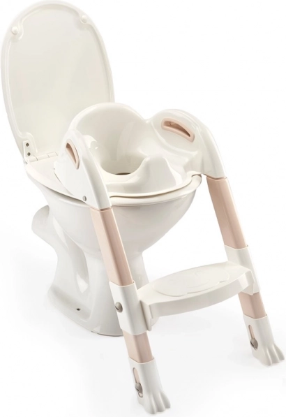 Stolček za WC Kiddyloo, off white