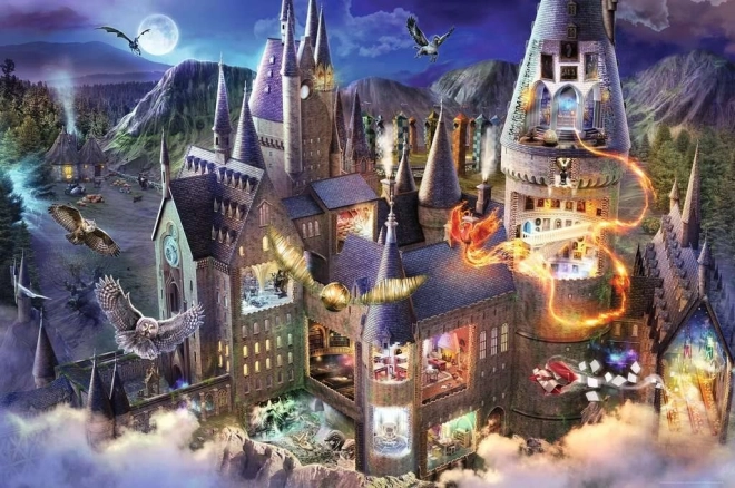 RAVENSBURGER Puzzle Harry Potter: Bradavičarka grad 3000 kosov