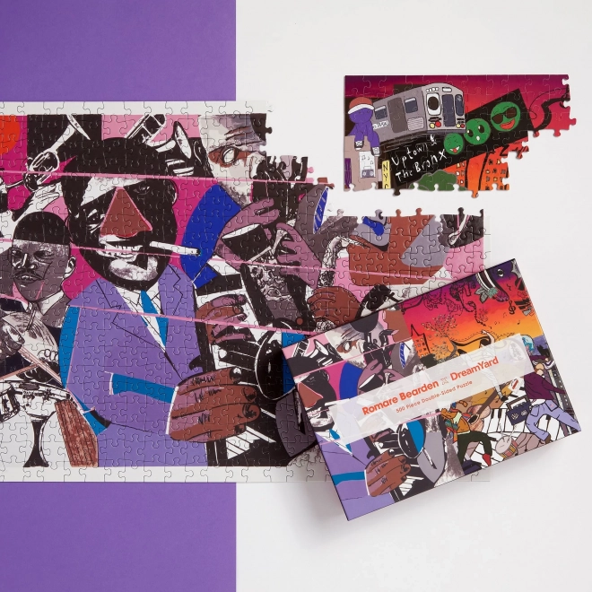 Dvostranske sestavljanke Romare Bearden x DreamYard 500 kosov