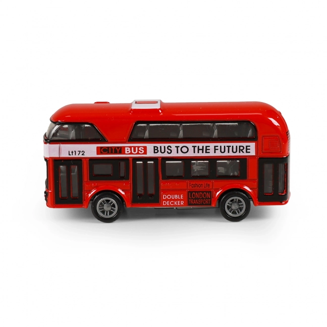 Avtobus londonski dvonadstropni rdeč