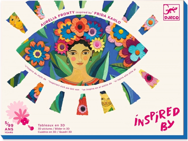 Umetniški set Inspired by Frida Kahlo od Djeco