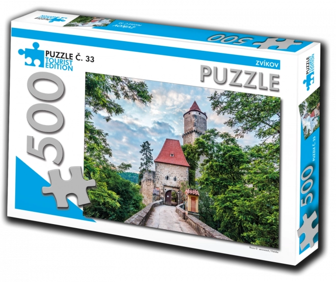 Sestavljanka Zvíkov 500 kosov – TOURIST EDITION
