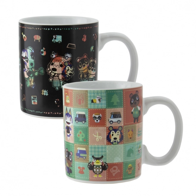 Spreminjajoča skodelica Animal Crossing