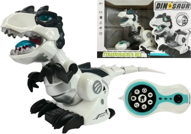 RC dinozaver tiranozaver rex z zvoki in svetlobo