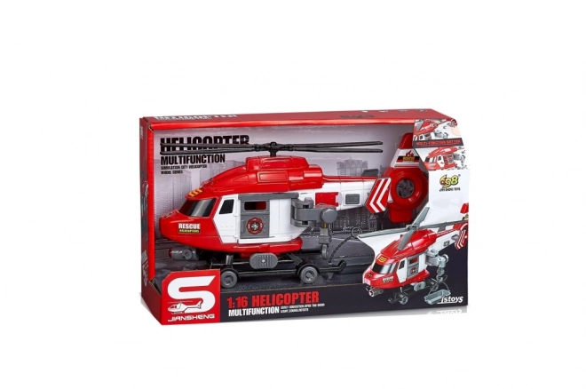 Gasilna helikopter s realističnimi efekti