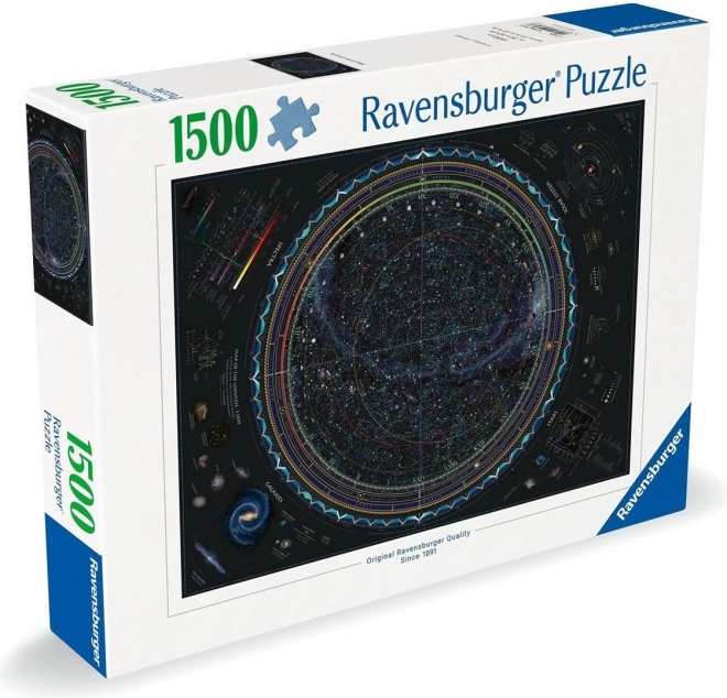 Sestavljanka Vesolje 1500 kosov Ravensburger