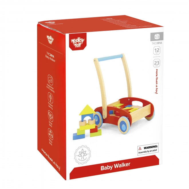Leseno hojco z bloki Tooky Toy