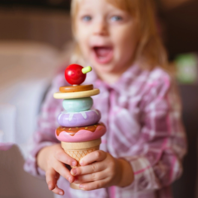 Montessori sladoledi Woopie Green leseni