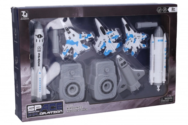 Rakete s platformo za izstrelitev 17,5 cm set