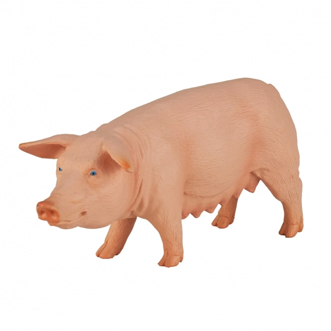 Realistična plastična figurica svinje