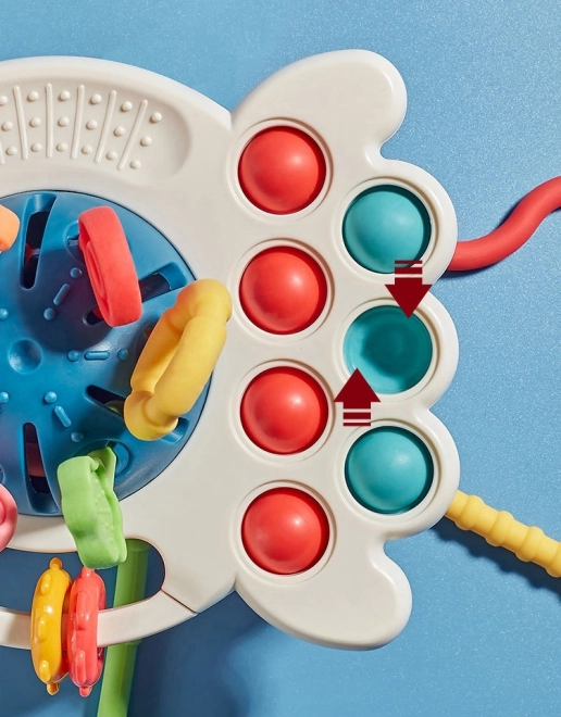 Montessori senzorična igračka grizalo za otroke od 0 let