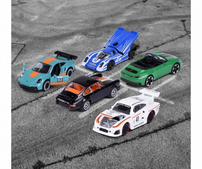 Majorette Porsche Motorsport Darilni set 5 kos