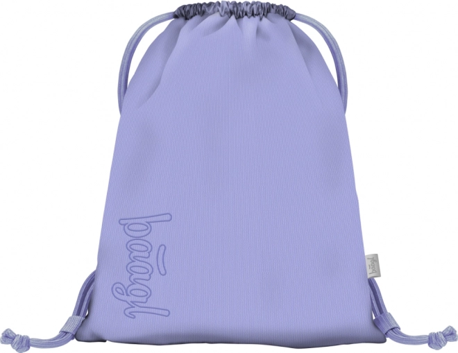 BAAGL 3 SET Skate Lilac: nahrbtnik, peresnica, vrečka