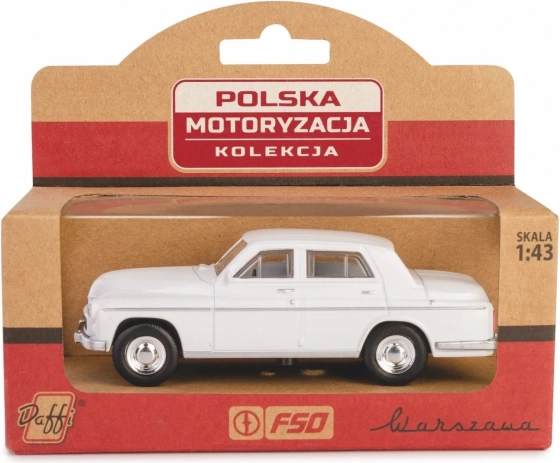 Zbirateljski model FSO Warszawa 223 – bela