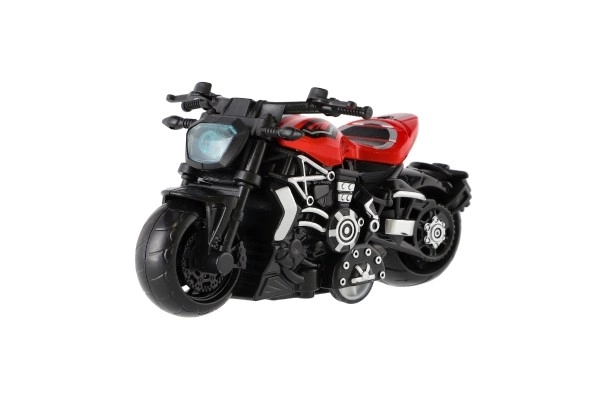 Motor z kovine/plastike 10cm na vzvratno vlečenje, mešanica barv