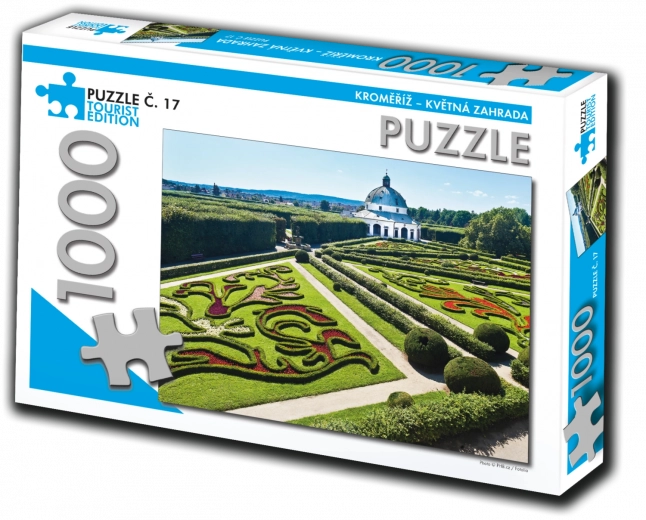 Sestavljanka Tourist Edition Kroměříž – Cvetni vrt 1000 koščkov