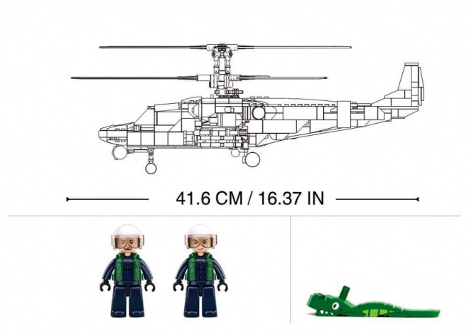 Sluban Bojni helikopter KA-52S M38-B1138