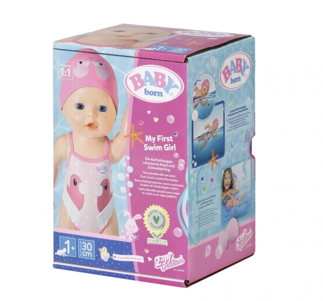 BABY born Moja Prva Plavalka, 30 cm