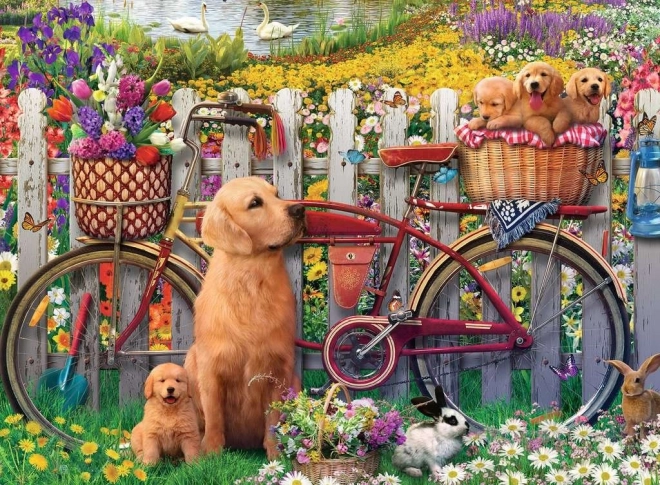 Sestavljanka ljubki psi 500 kosov RAVENSBURGER