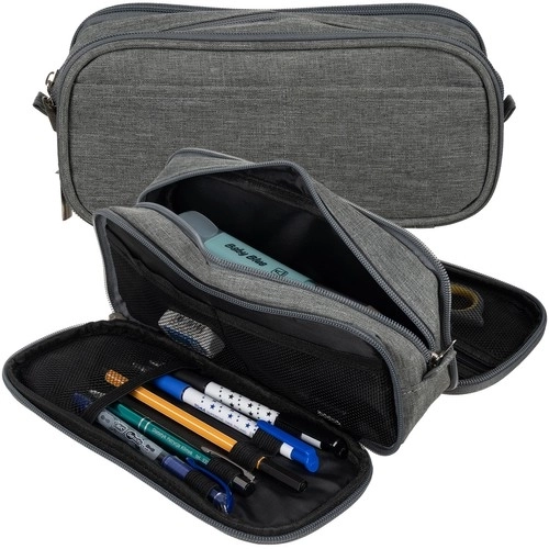 Trojni etui - sivi Maaleo 24512